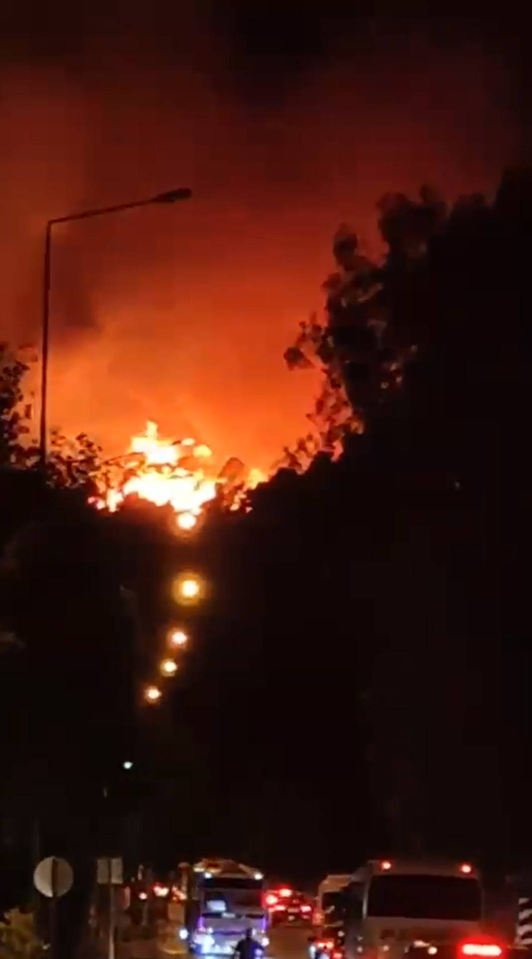 Antalya Kemer'deki yangın hızla büyüdü, devlet hastanesi ve evler boşaltıldı 4